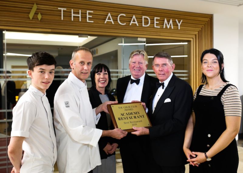 The Academy wins restaurant of the year award image