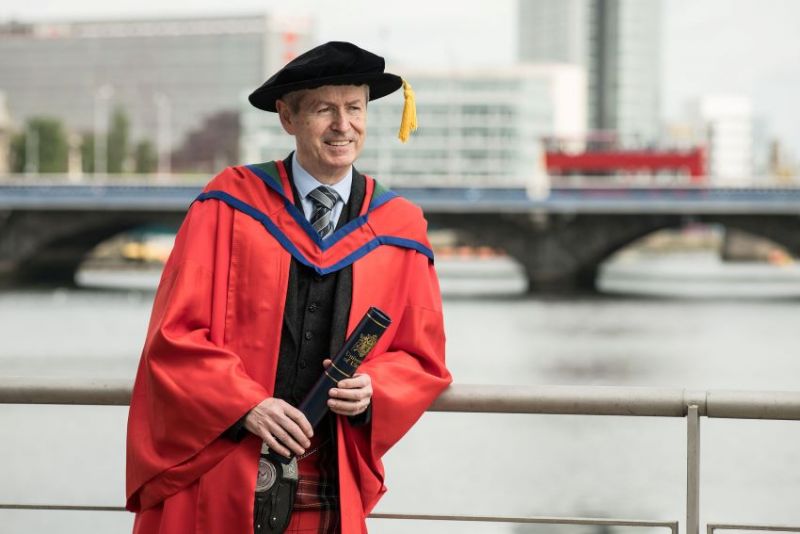 Piper honoured by Ulster University image