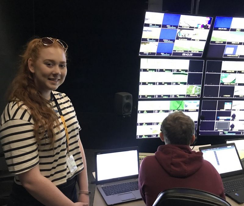 Ulster University students showcase their skills at The Open image