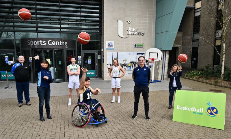 Ulster University designated as Basketball Ireland Centre of Excellence image
