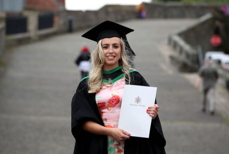 All-Ireland champion graduates from Ulster University image