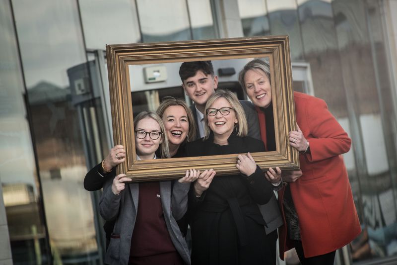 Christmas gift brings artistic masterpiece to Ulster University’s Belfast campus  image
