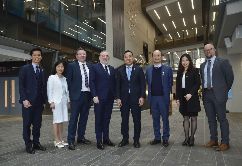 Vietnamese Ambassador visits Ulster University and announces fully-funded scholarship programme image