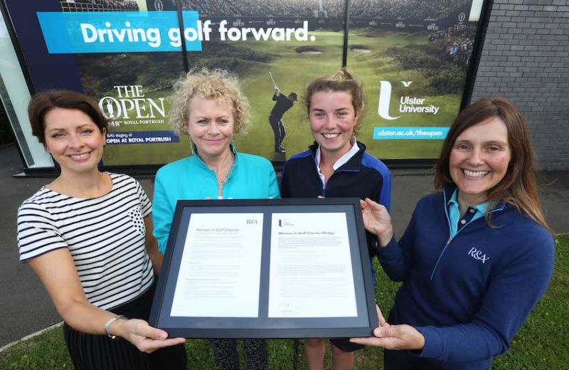 Ulster first university to sign up to The R&A Women in Golf Charter  image