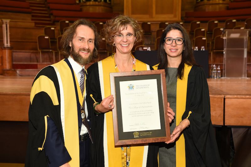 College of Optometrists Life Fellowship for Ulster’s Professor Kathryn Saunders image