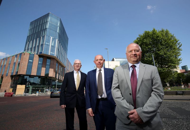 Ulster University leaders look forward to a new era in the heart of Belfast image