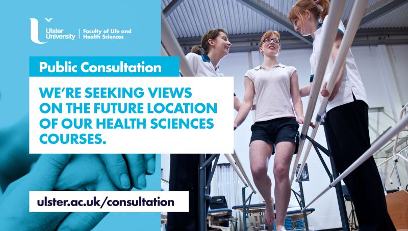 Public views sought on the future location of Ulster University’s School of Health Sciences  image